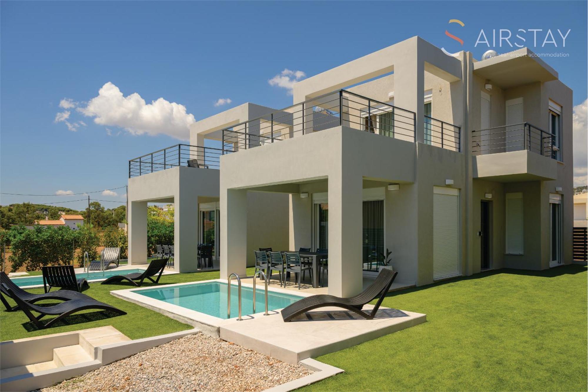 Komos Villas Airport By Airstay Artémida Eksteriør bilde