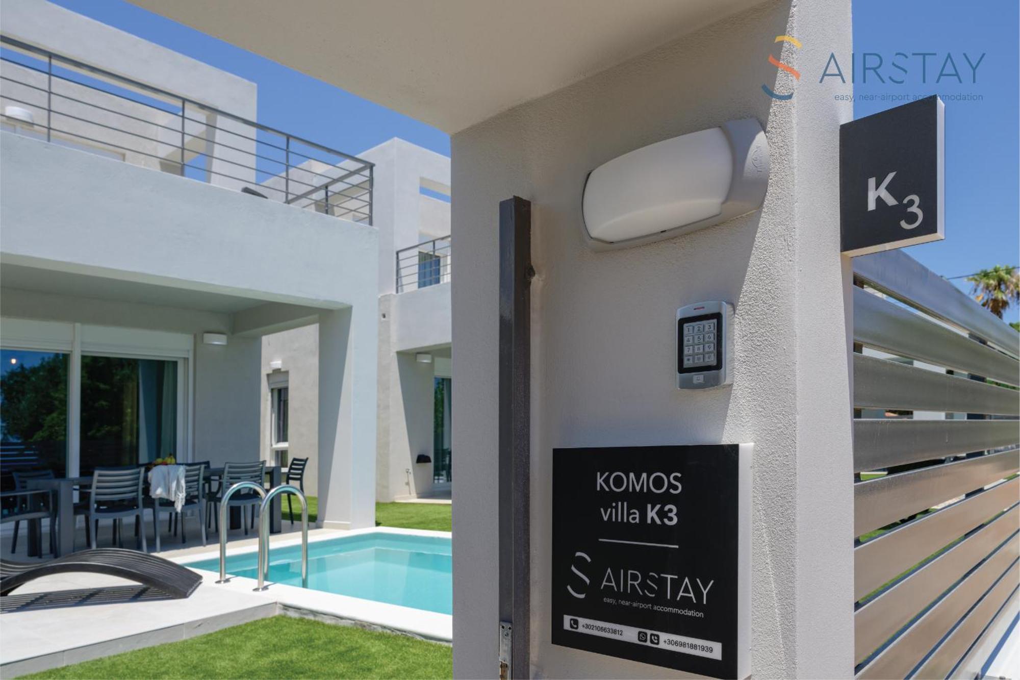 Komos Villas Airport By Airstay Artémida Eksteriør bilde