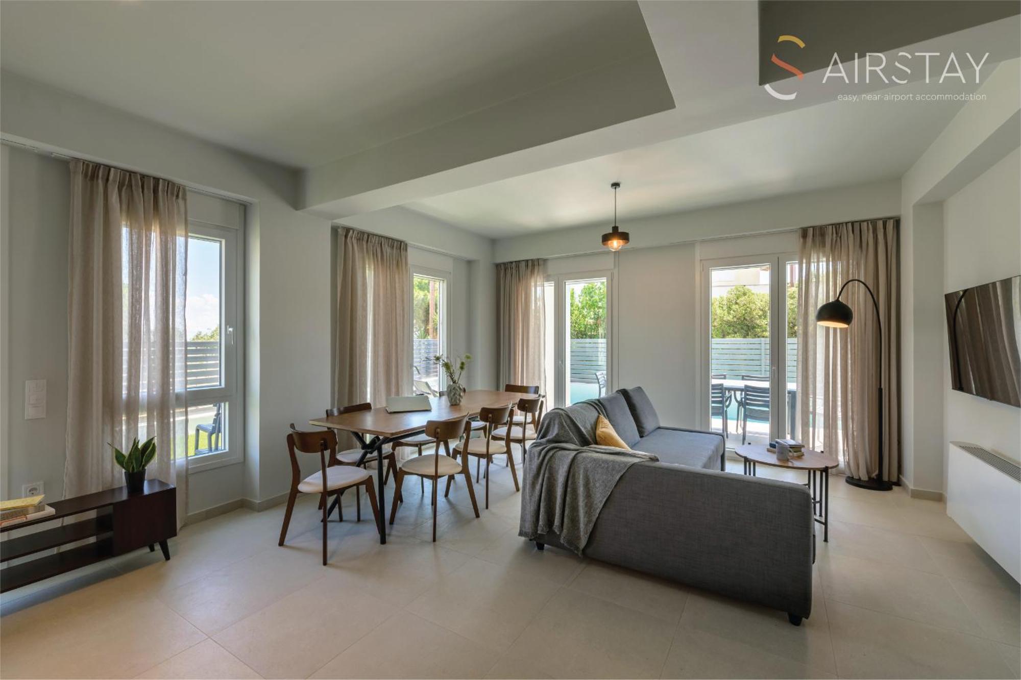 Komos Villas Airport By Airstay Artémida Eksteriør bilde