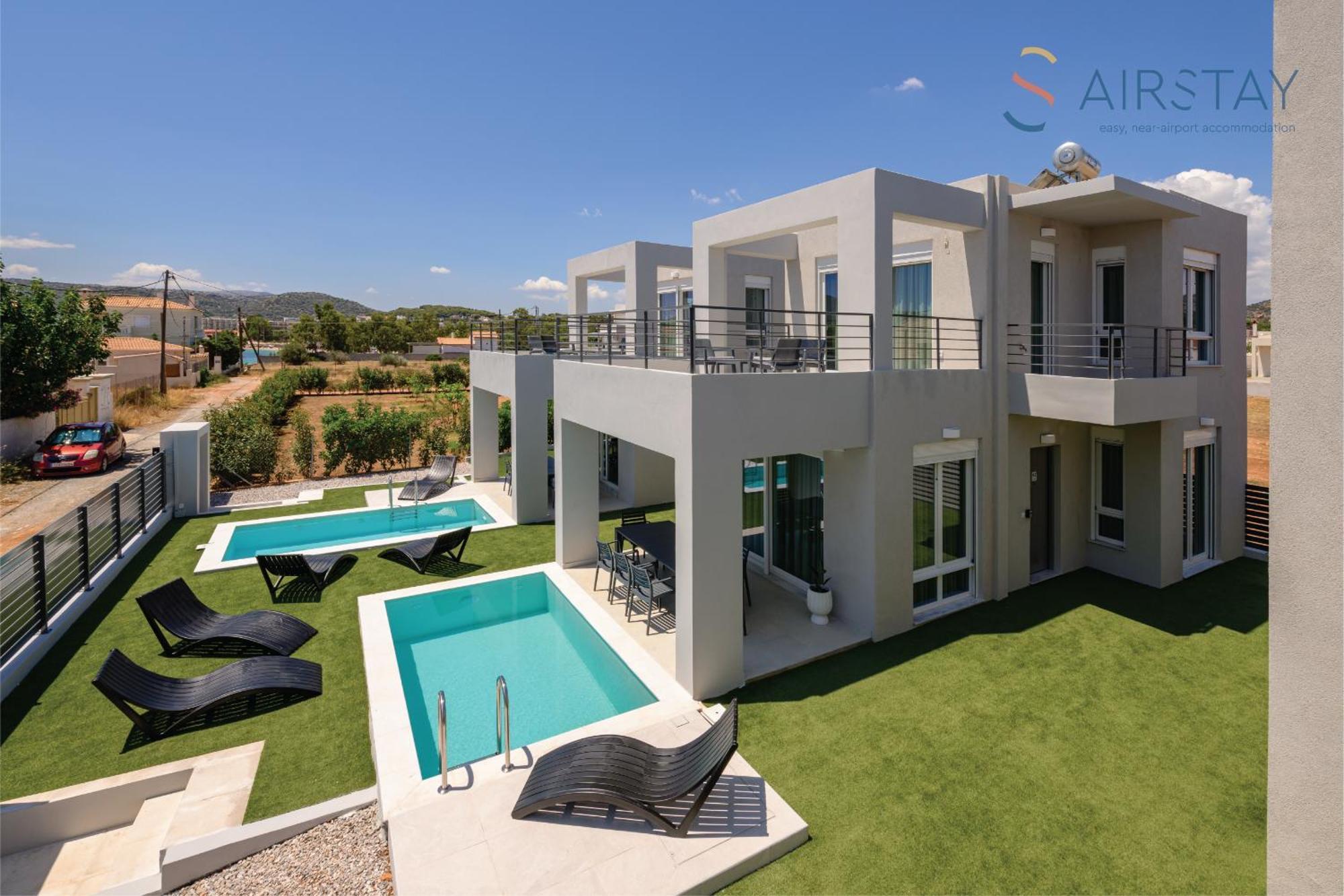 Komos Villas Airport By Airstay Artémida Eksteriør bilde