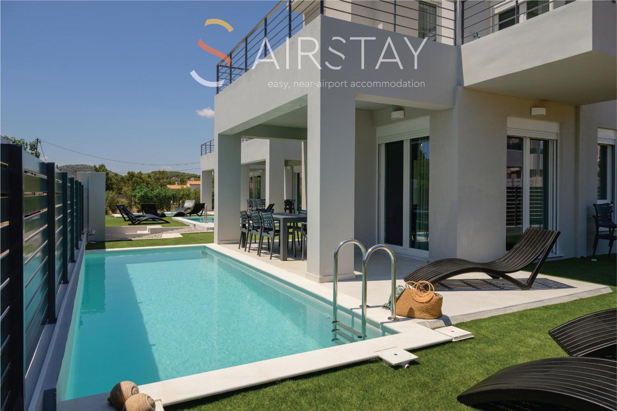 Komos Villas Airport By Airstay Artémida Eksteriør bilde
